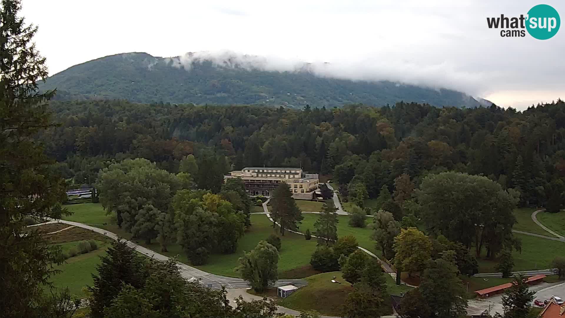 Trakošćan – view from castle