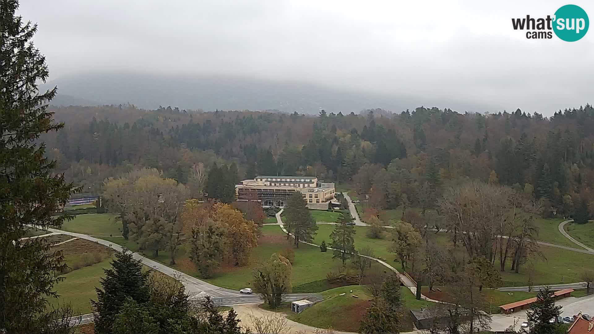 Trakošćan – Vista dal castello