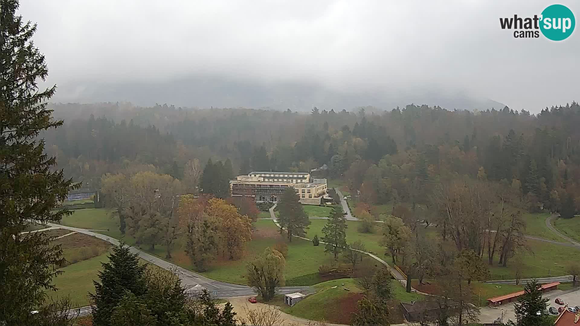 Trakošćan – Vista dal castello