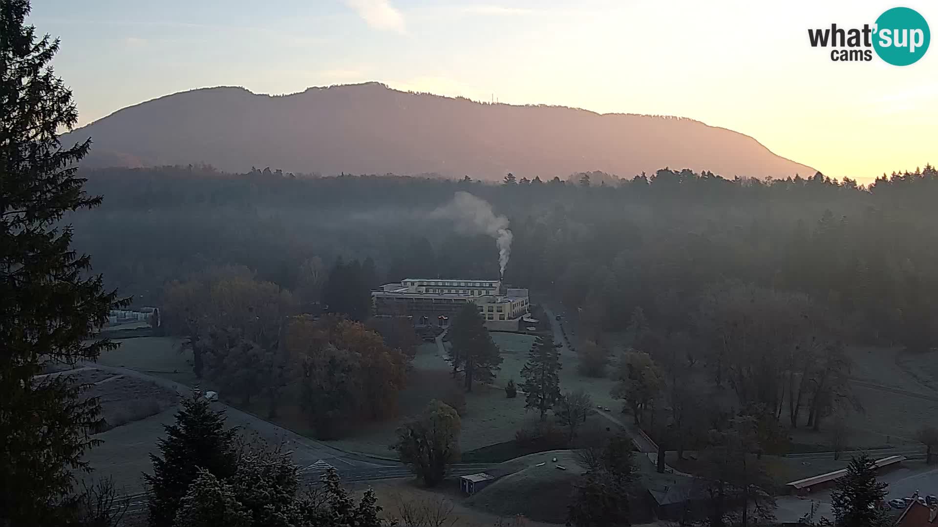 Trakošćan – Blick vom Schloss