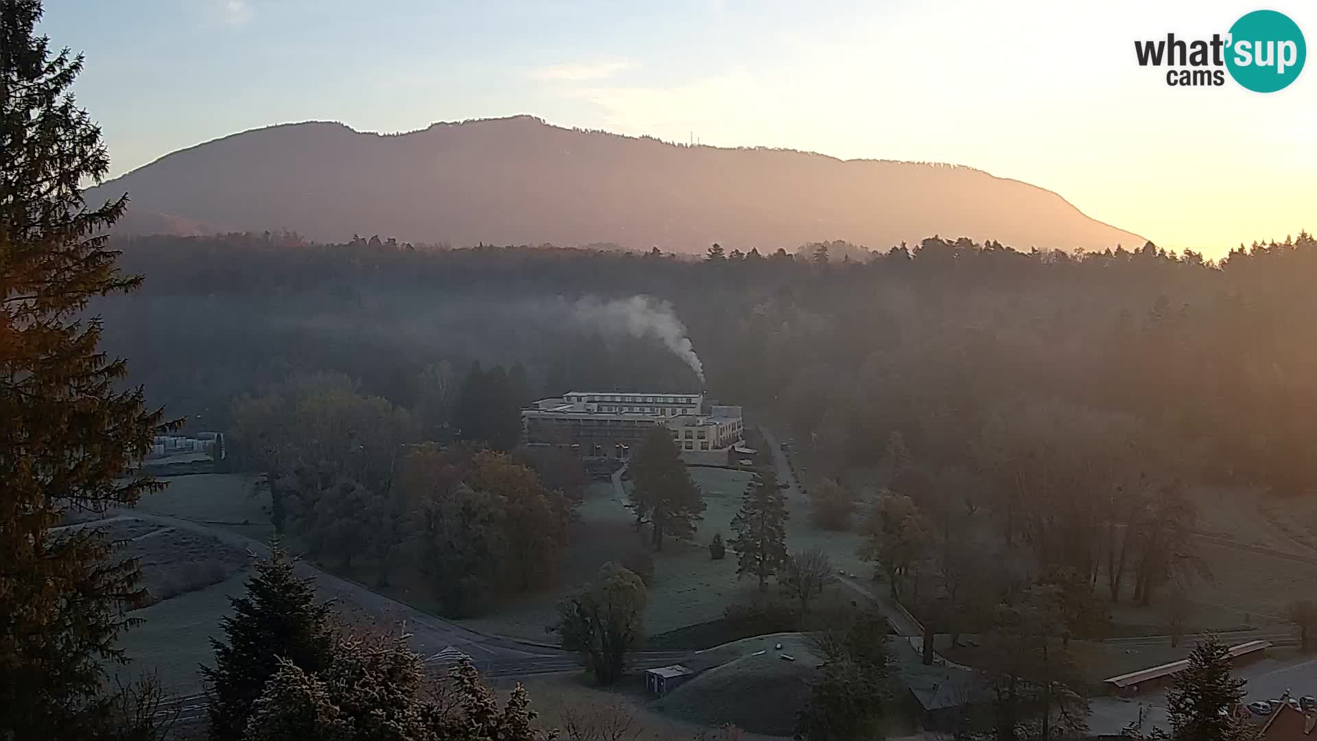 Trakošćan – Blick vom Schloss