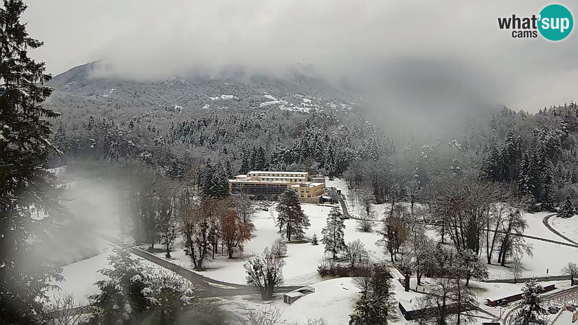 Trakošćan – Vista dal castello