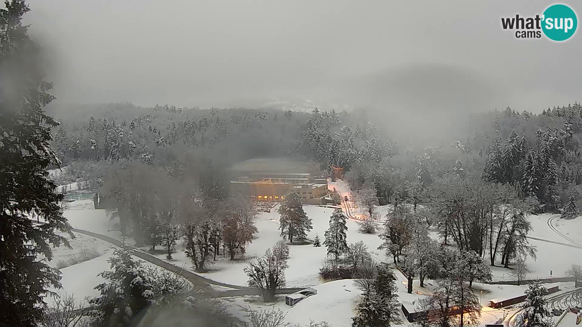 Trakošćan – Vista desde el castillo