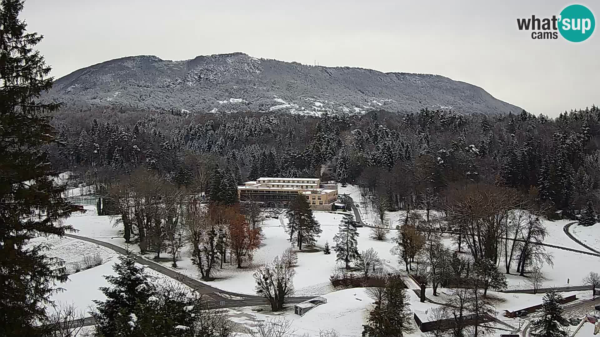 Trakošćan – Vista desde el castillo