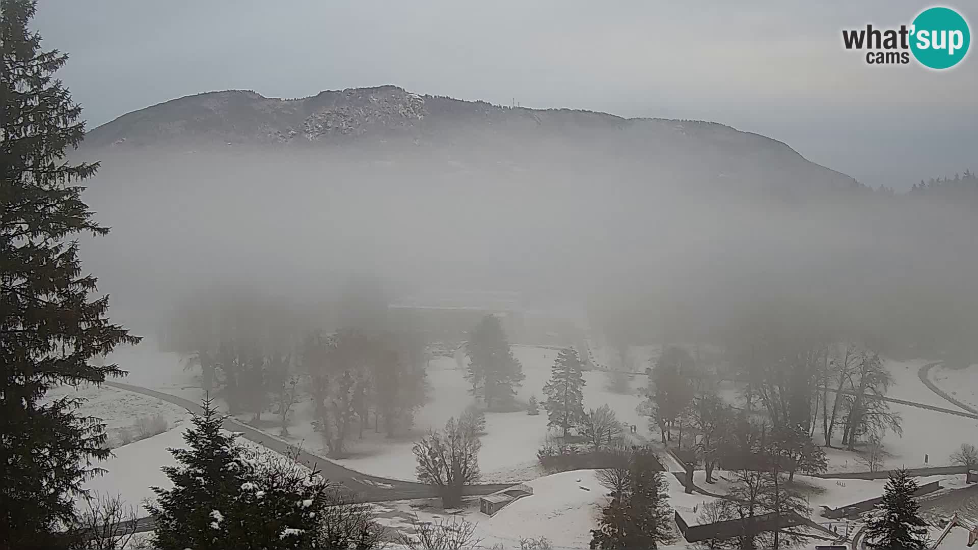 Trakošćan – Vista dal castello