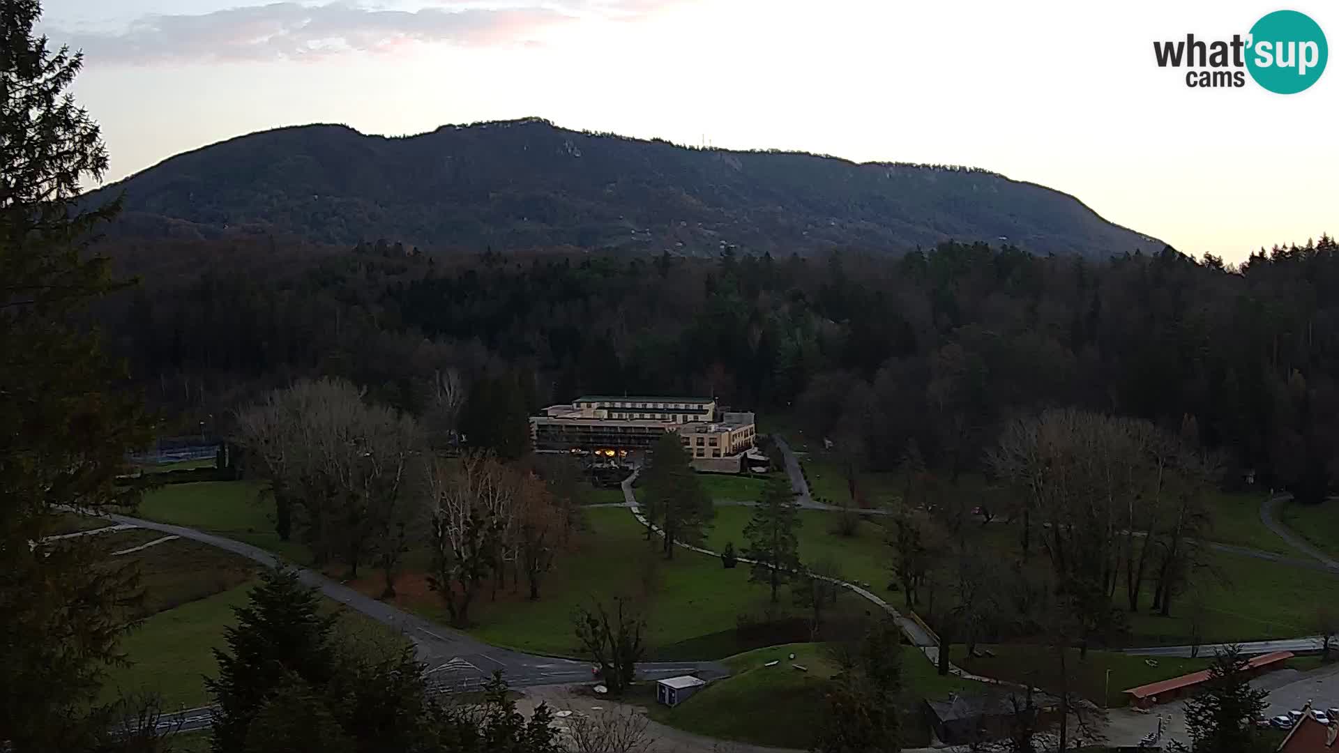 Trakošćan – Vista dal castello