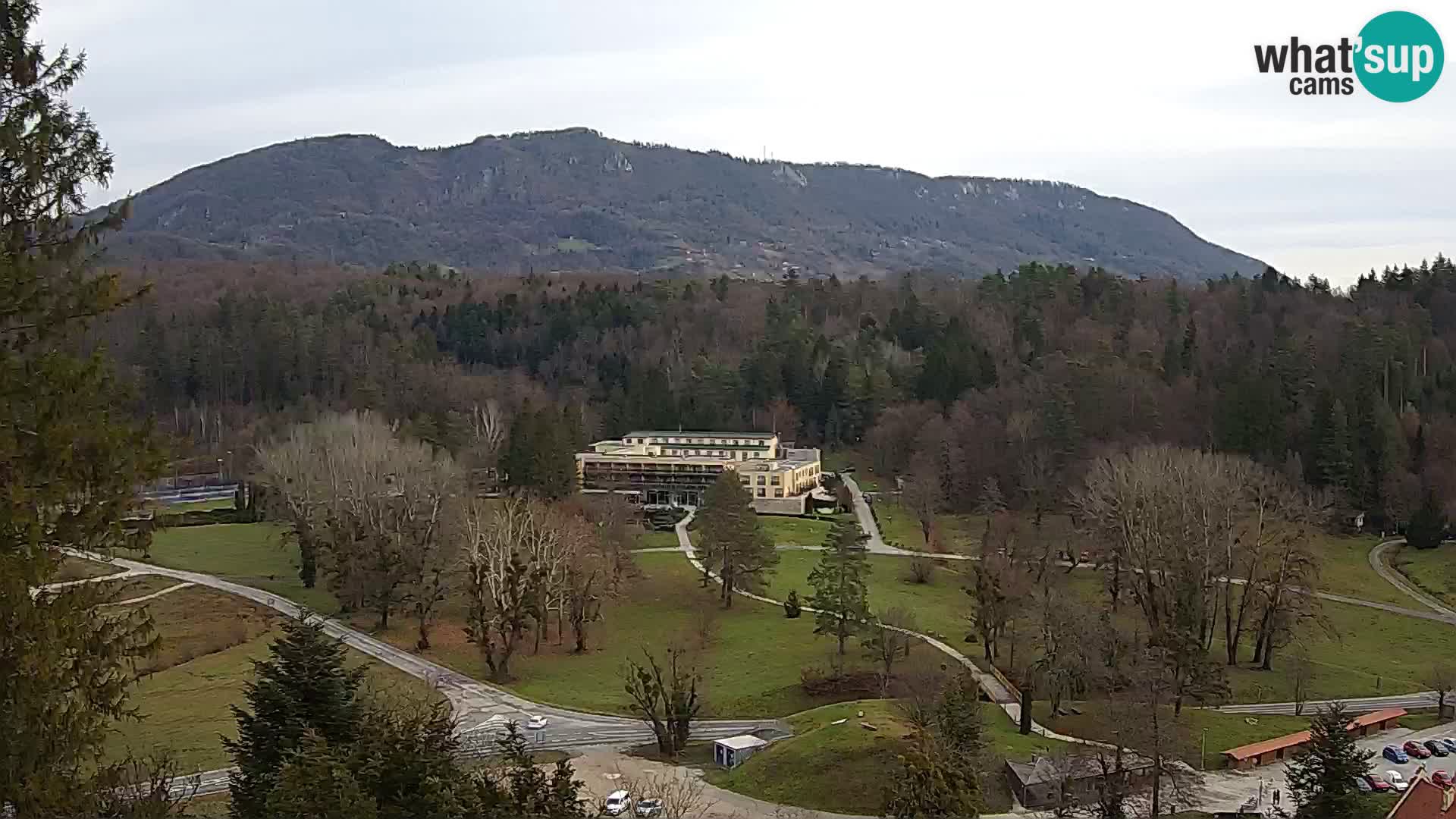 Trakošćan – Vista desde el castillo