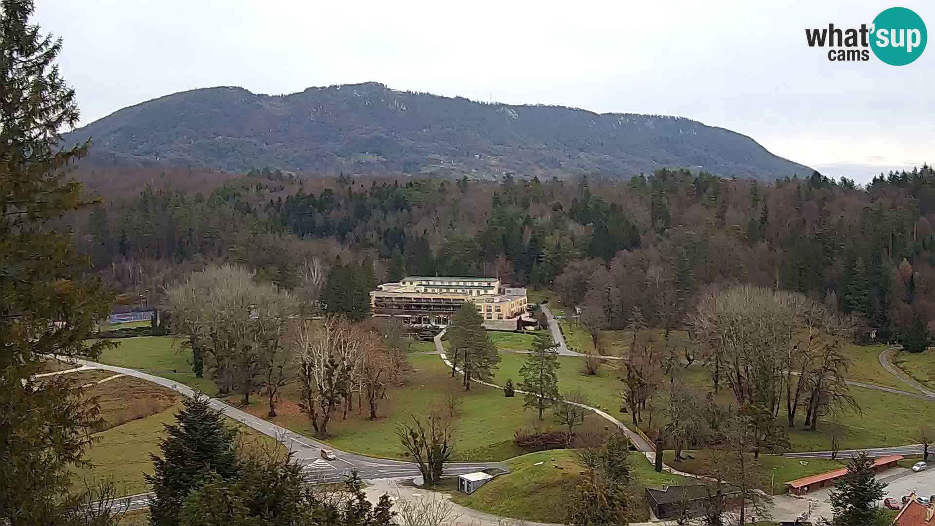 Trakošćan – Vista desde el castillo