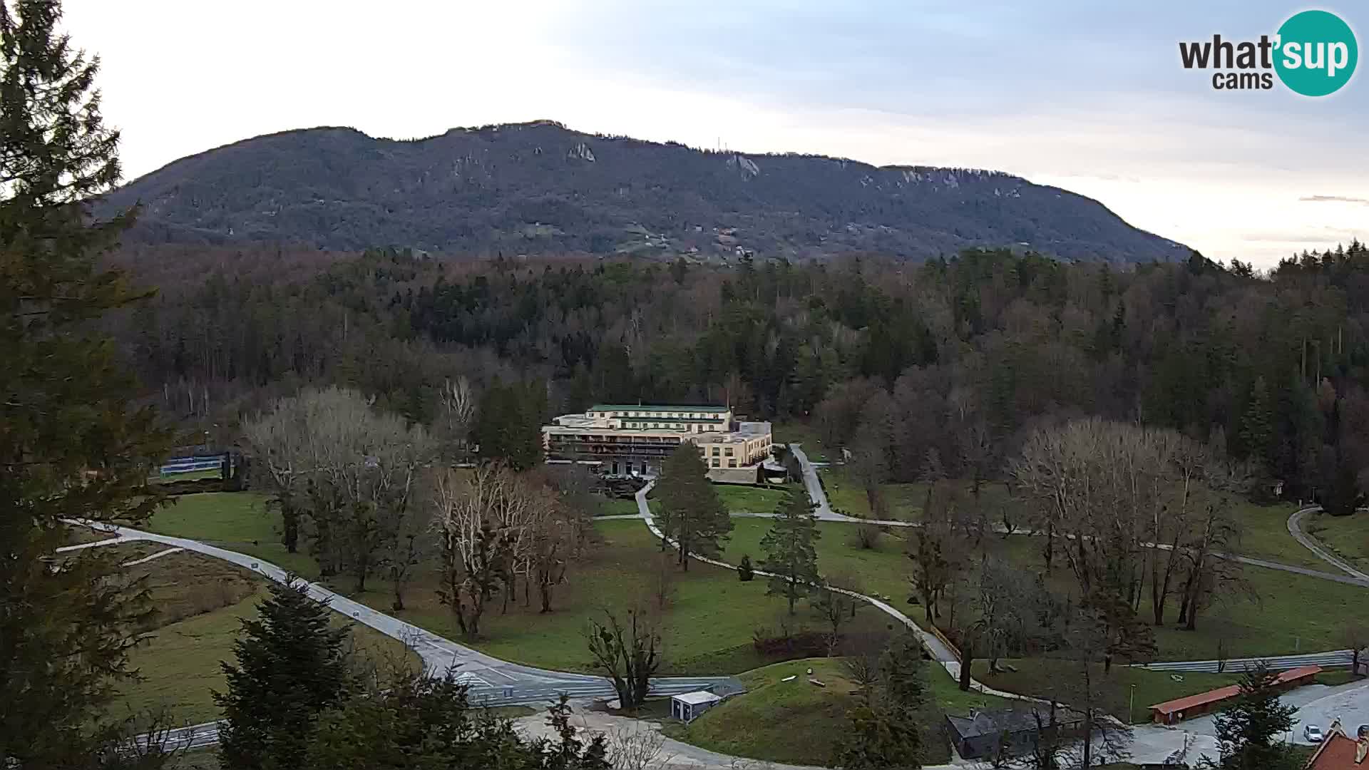 Trakošćan – Vista dal castello