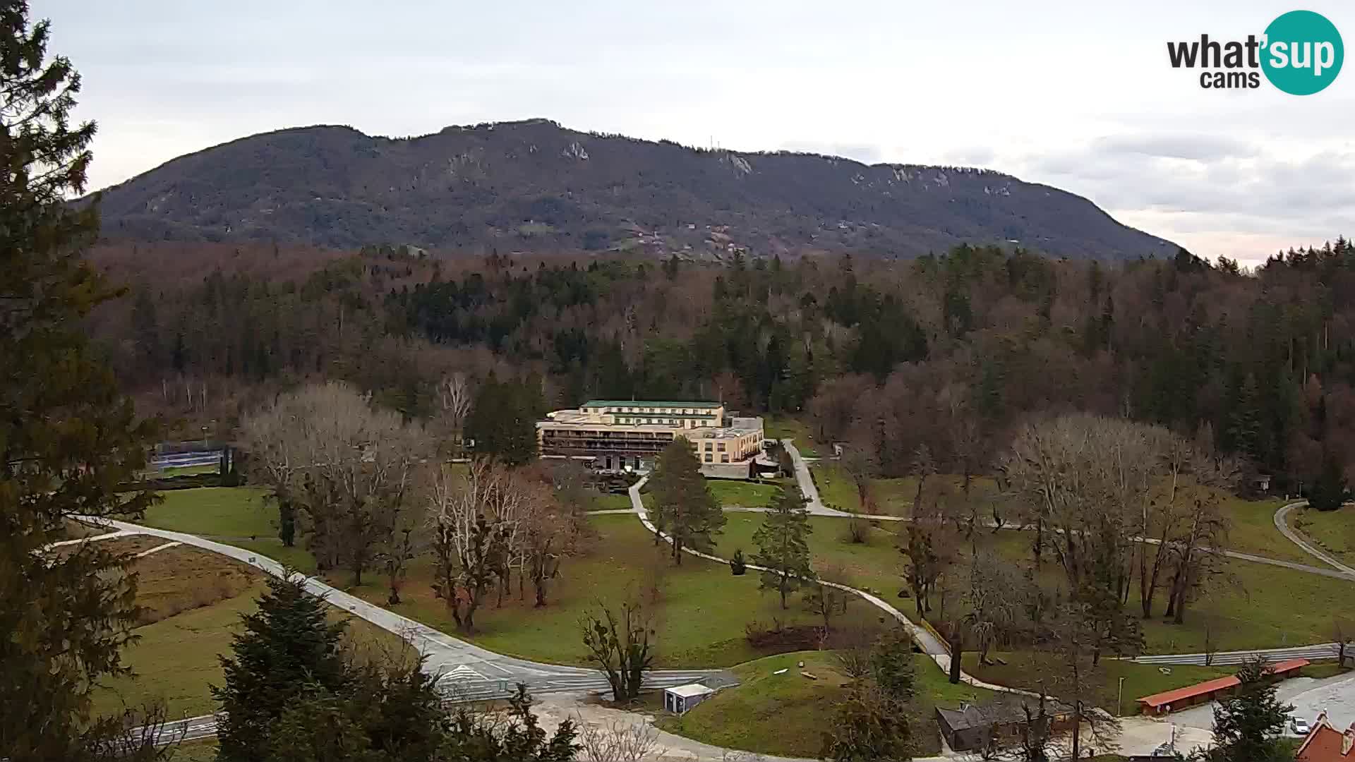 Trakošćan – Vista dal castello