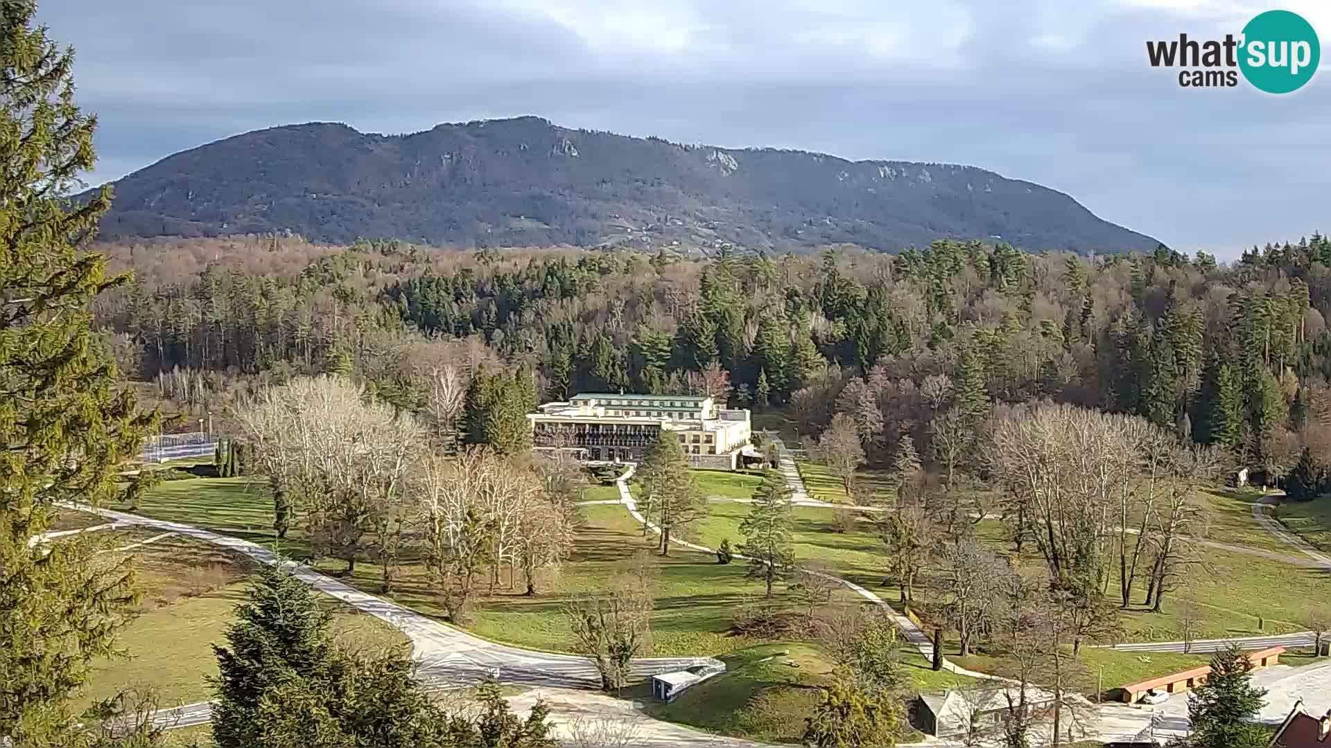 Trakošćan – Vista dal castello