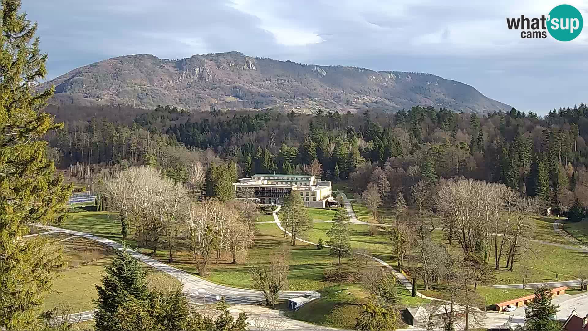 Trakošćan – Vista dal castello