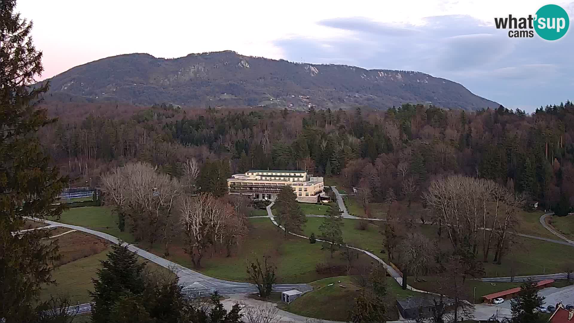 Trakošćan – Vista dal castello