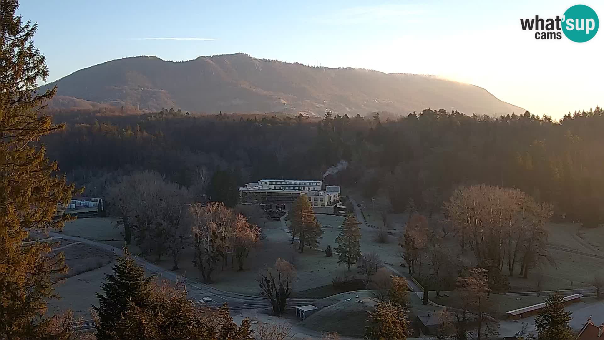 Trakošćan – Vista desde el castillo