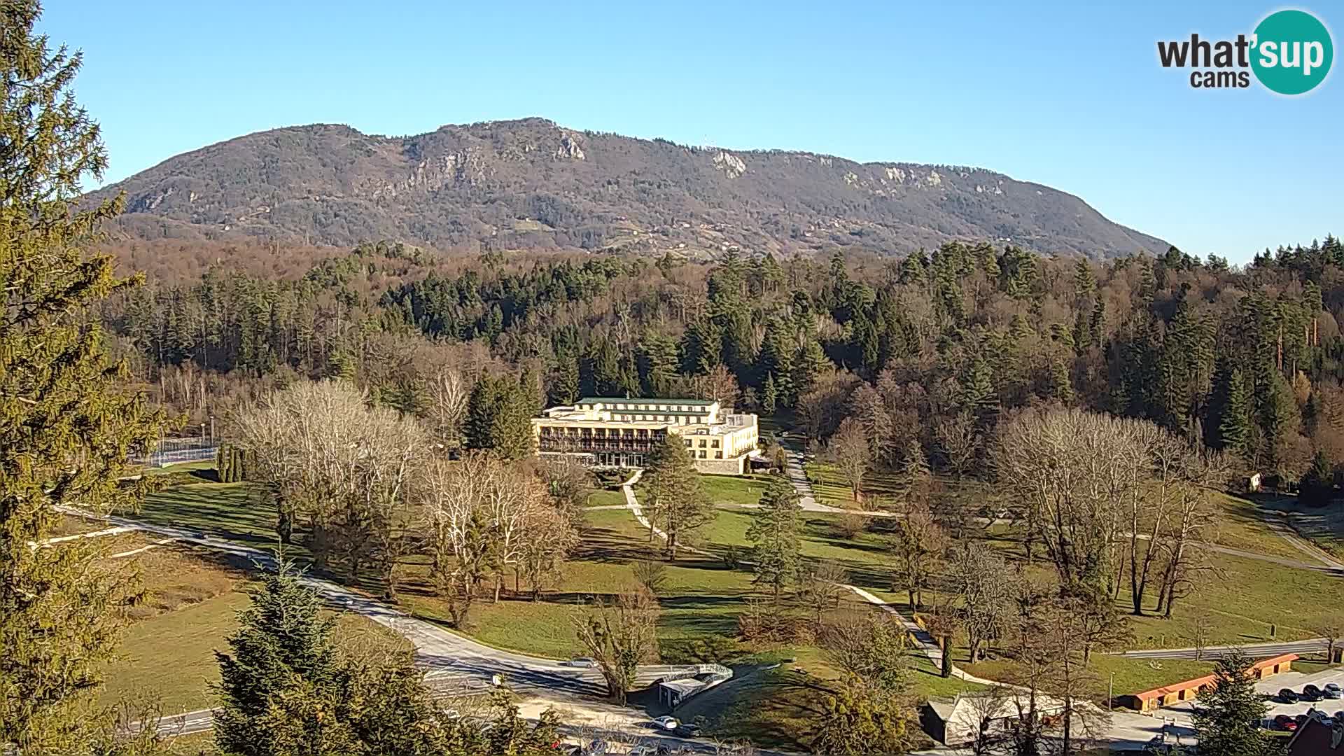 Trakošćan – Vista dal castello