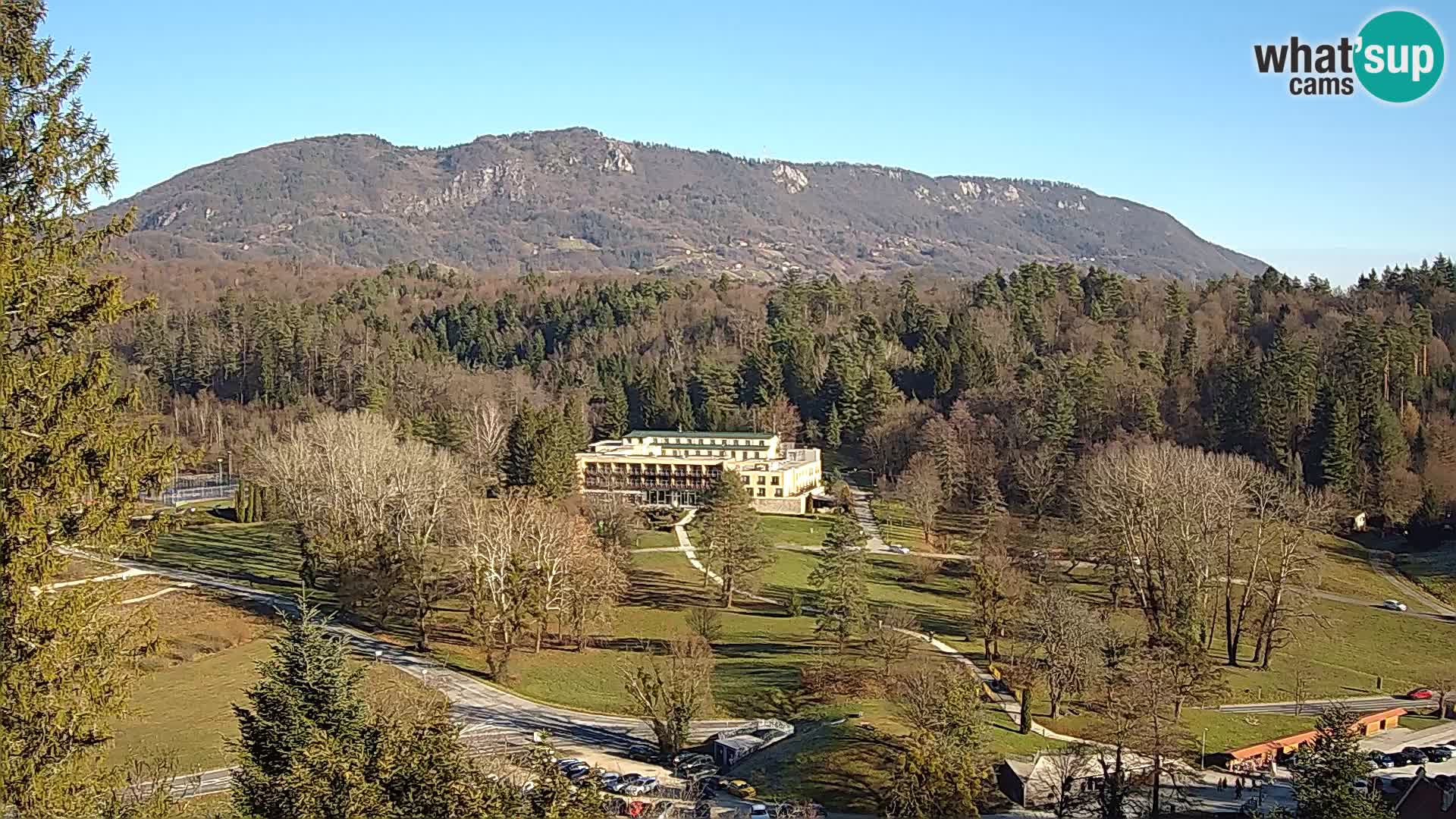 Trakošćan – view from castle