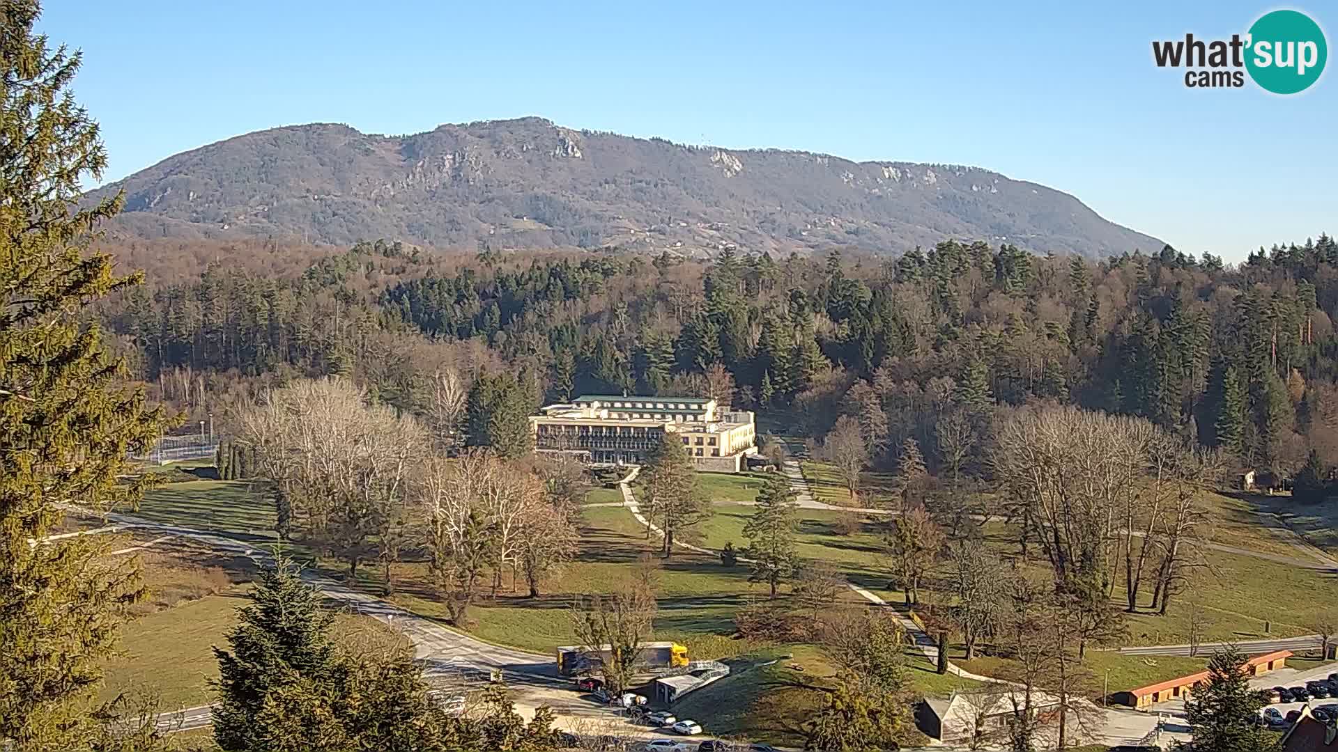 Trakošćan – view from castle