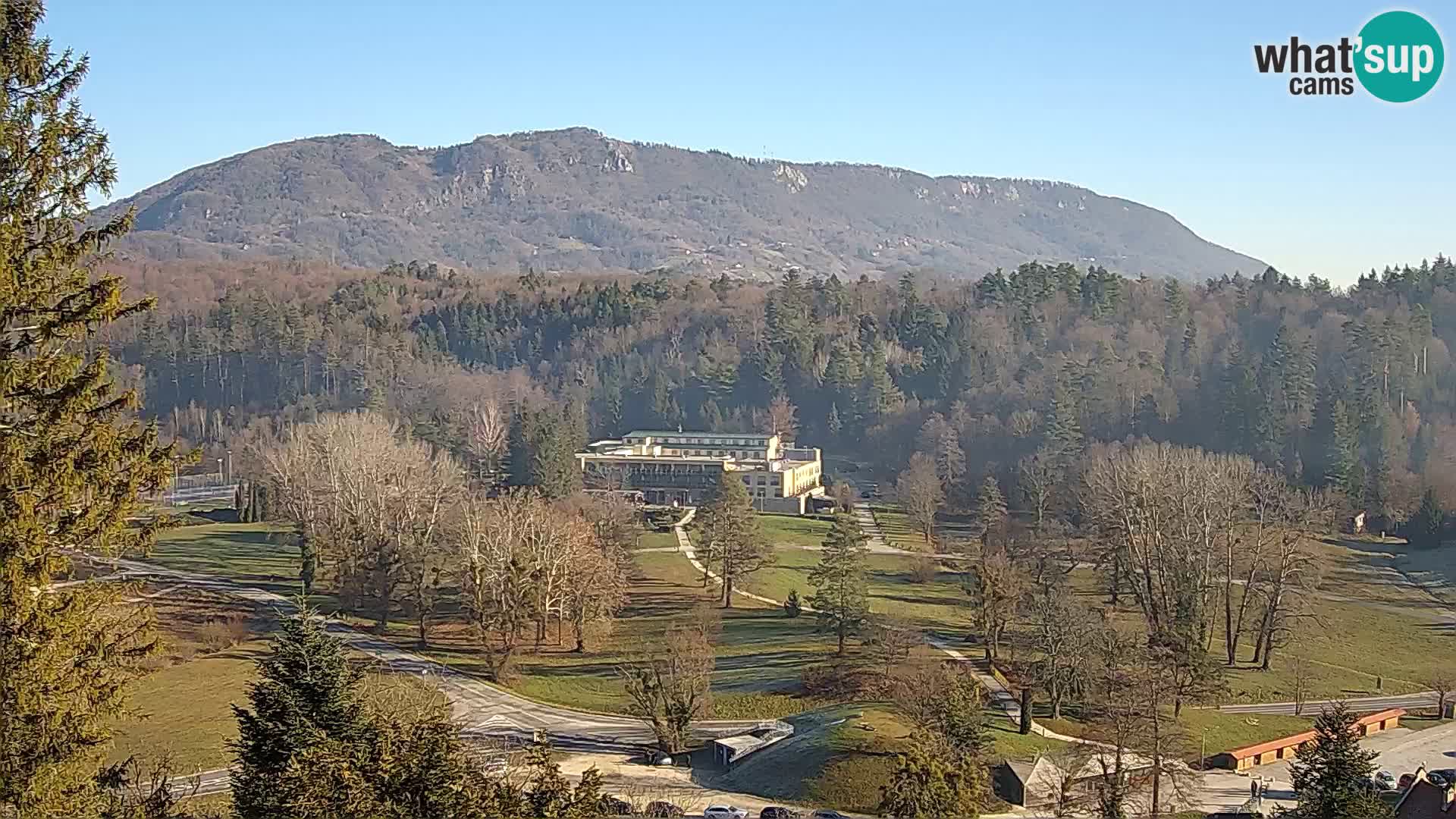 Trakošćan – Vista desde el castillo