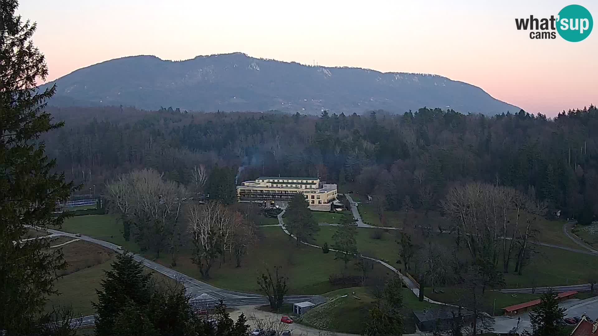 Trakošćan – Vista dal castello