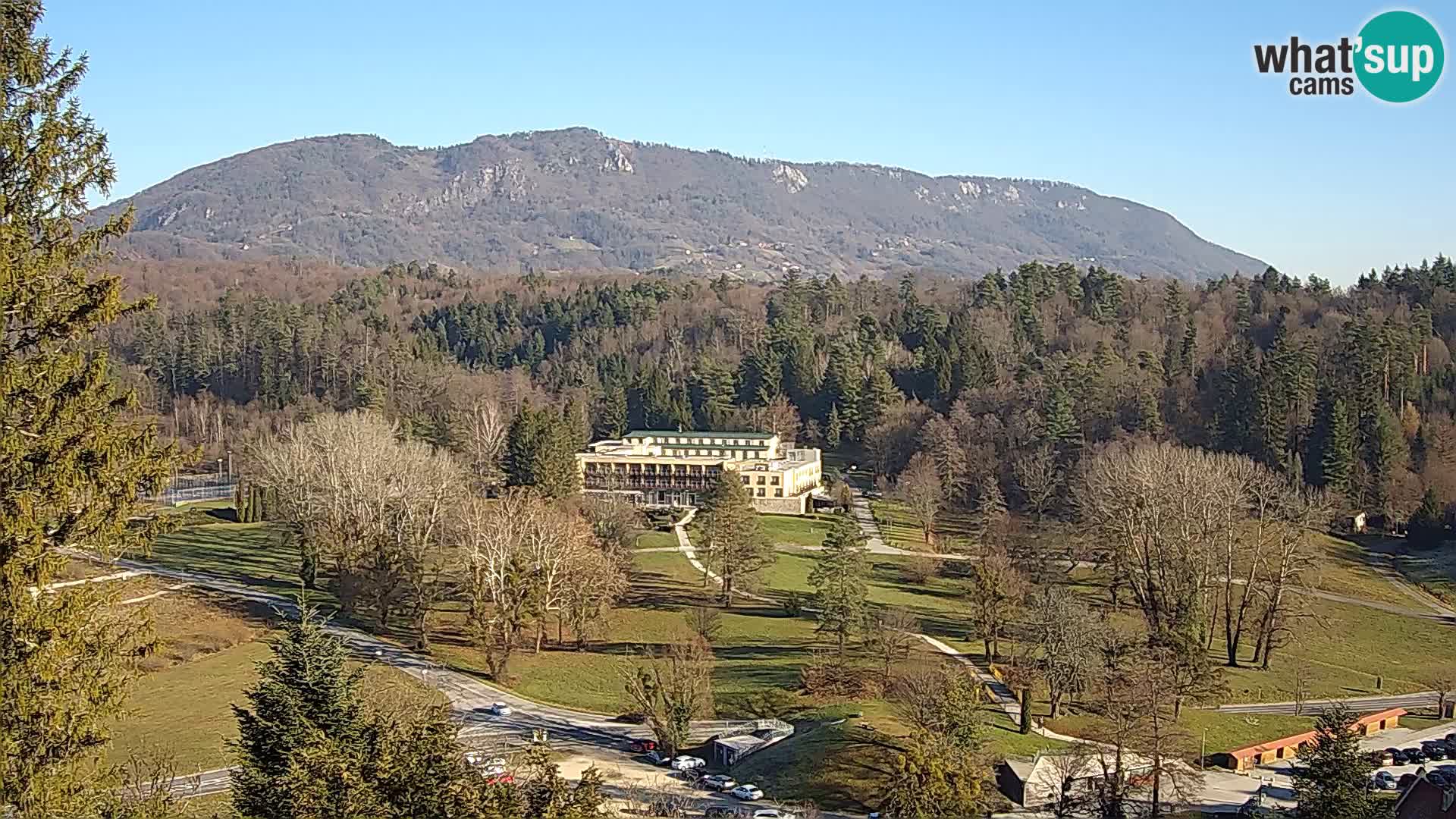 Trakošćan – Vista desde el castillo