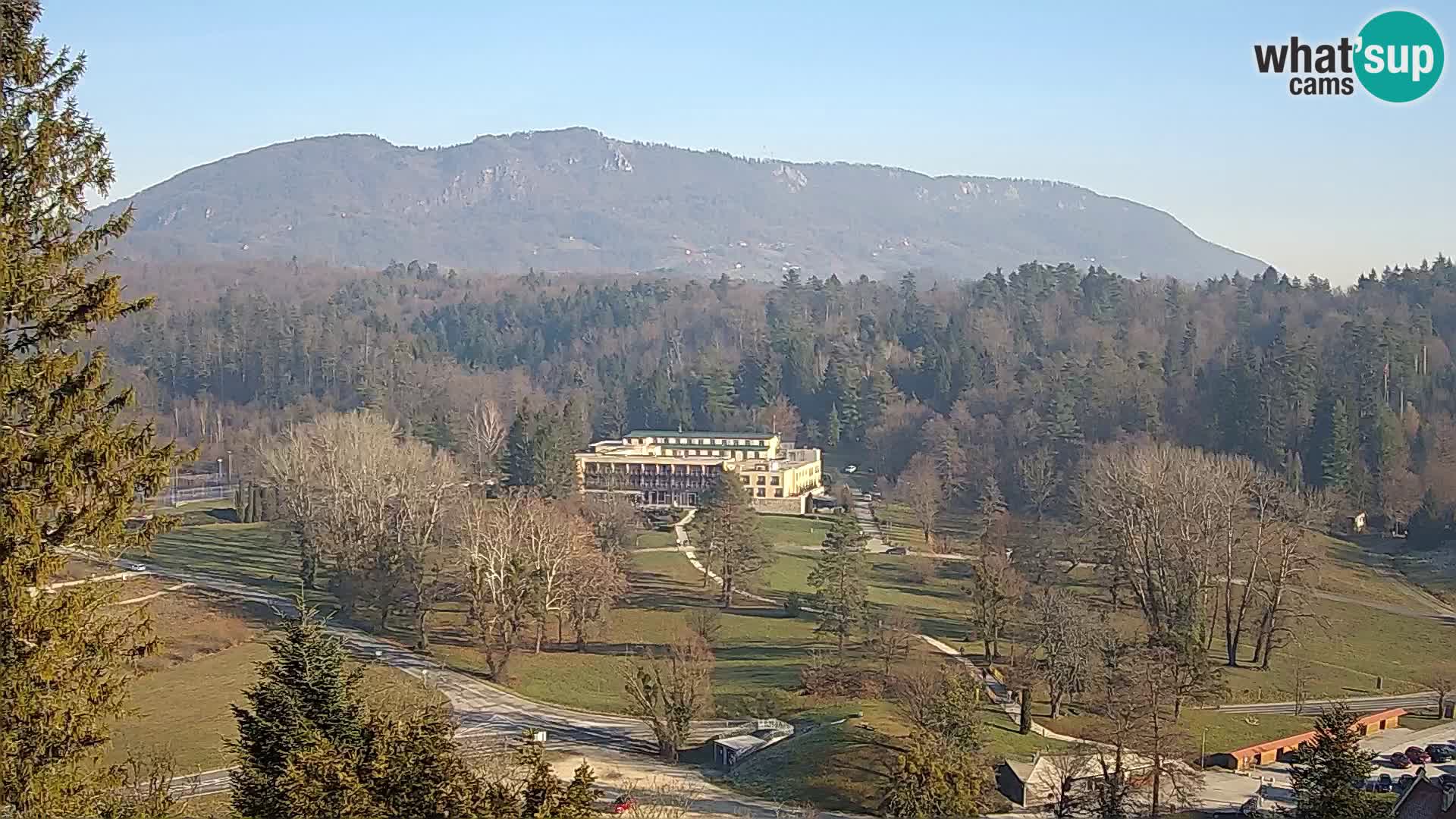 Trakošćan – Vista desde el castillo