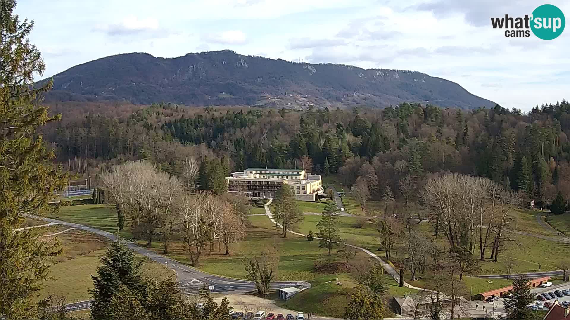 Trakošćan – view from castle