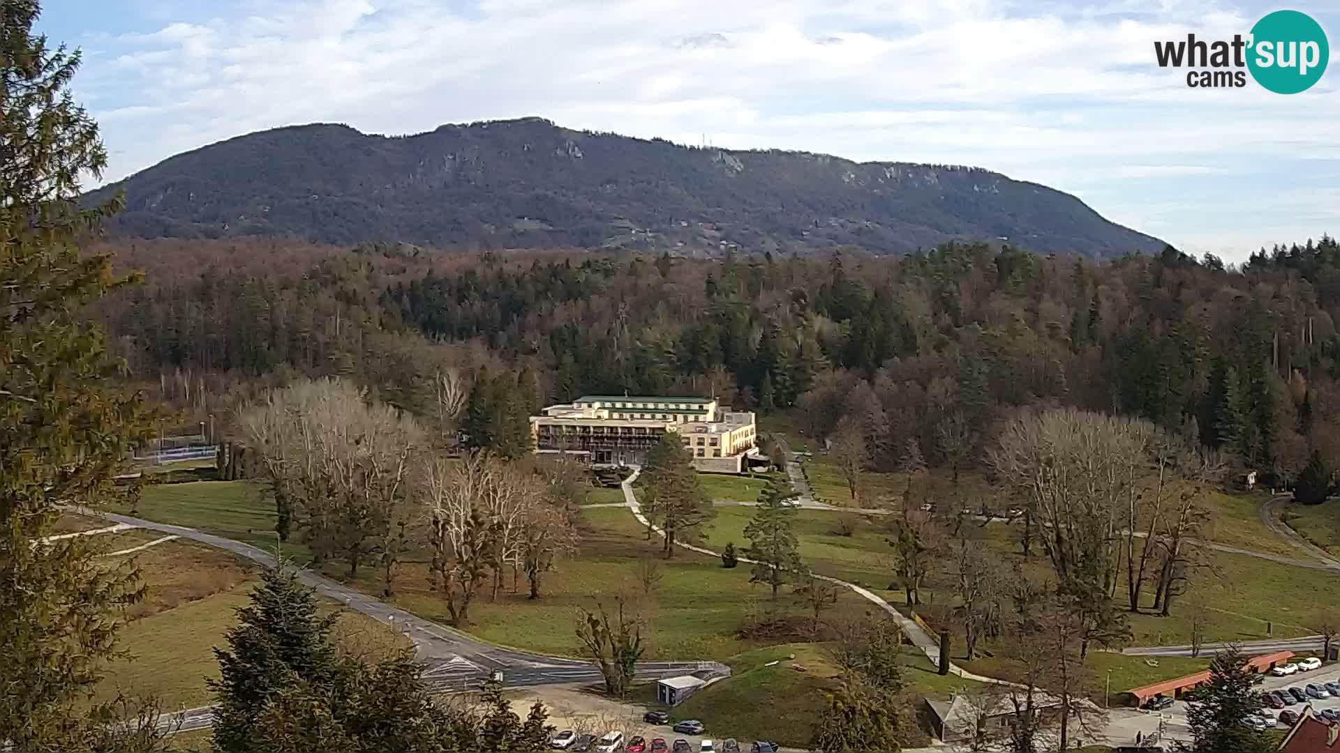 Trakošćan – Vista desde el castillo