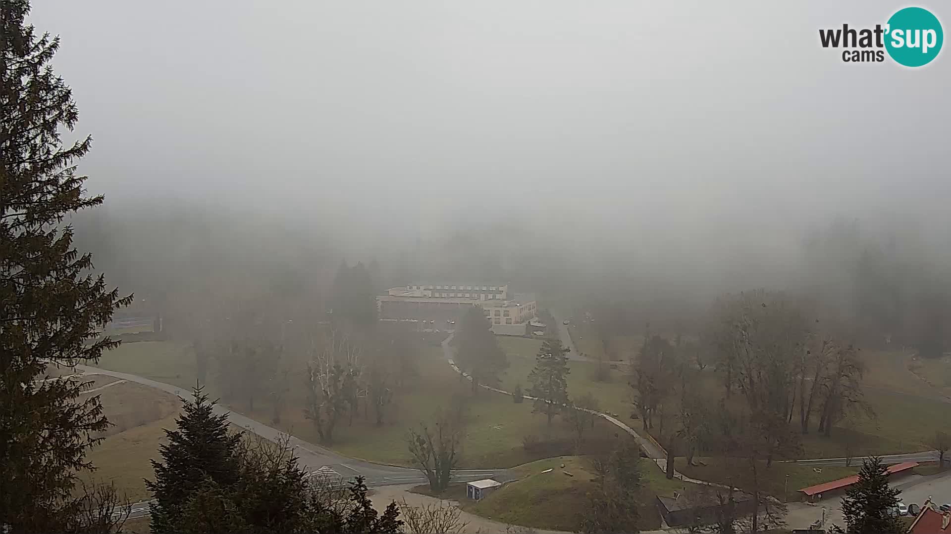 Trakošćan – Vista desde el castillo