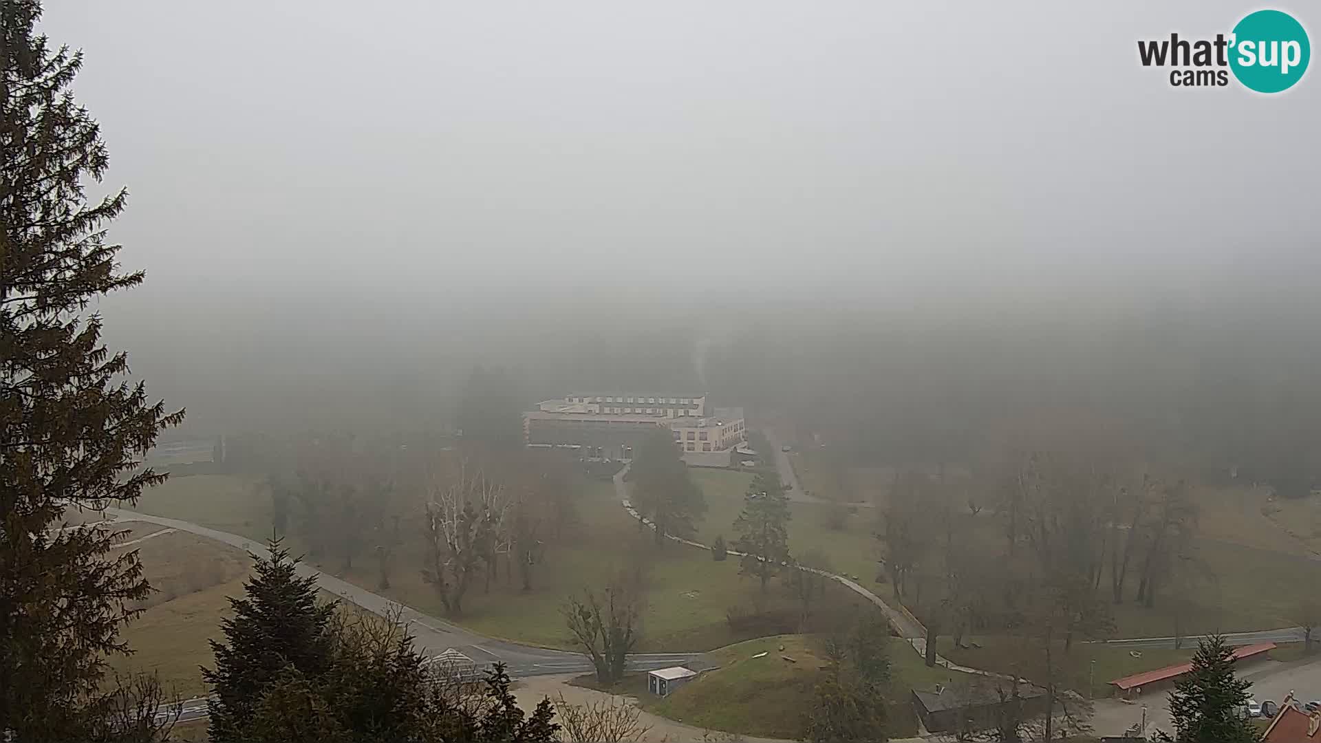 Trakošćan – Vista desde el castillo