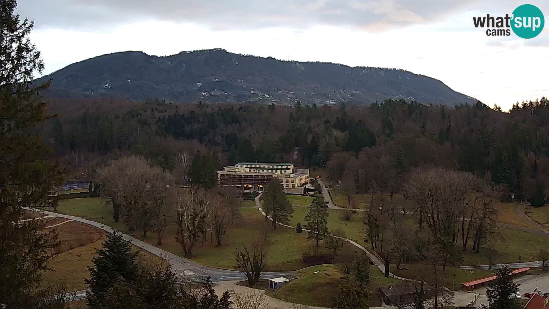 Trakošćan – Vista desde el castillo