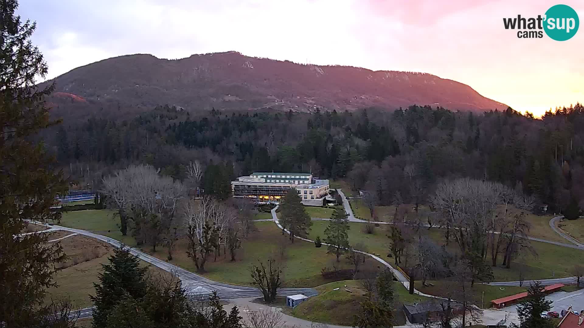 Trakošćan – Vista desde el castillo