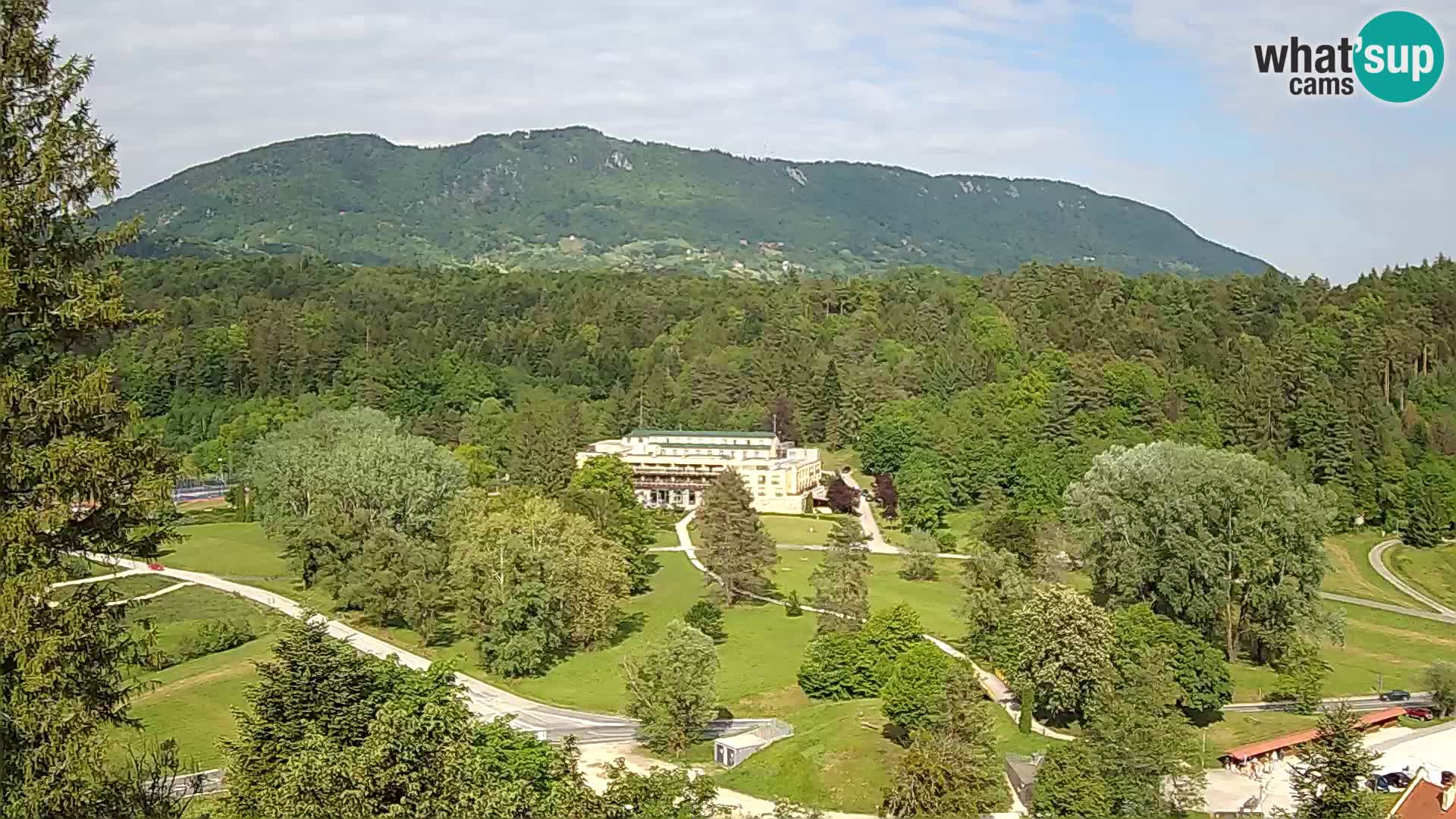 Trakošćan – Vista dal castello