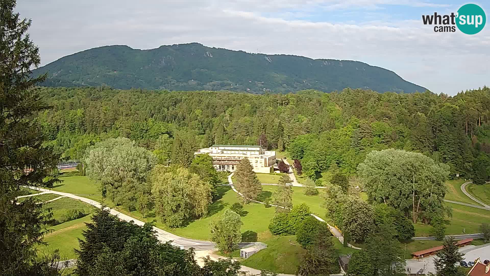 Trakošćan – view from castle