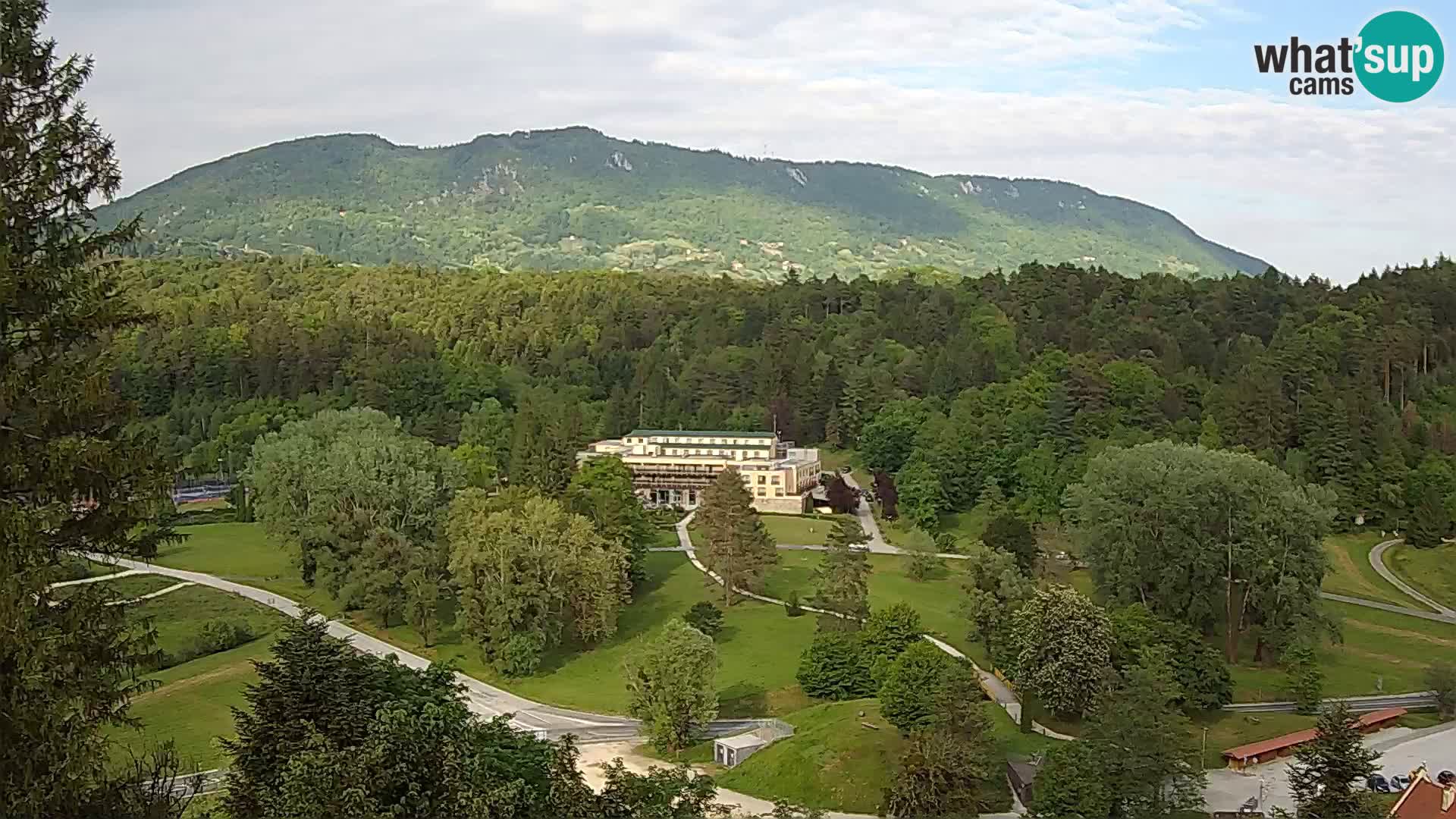 Trakošćan – view from castle