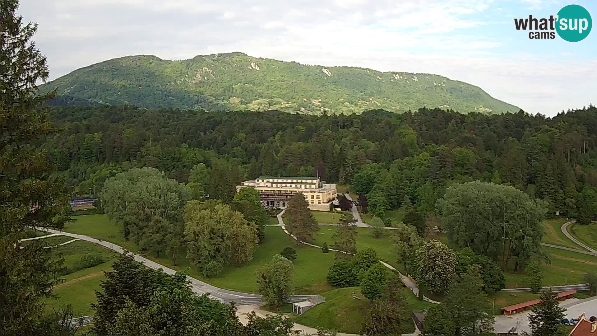 Trakošćan – Vista desde el castillo
