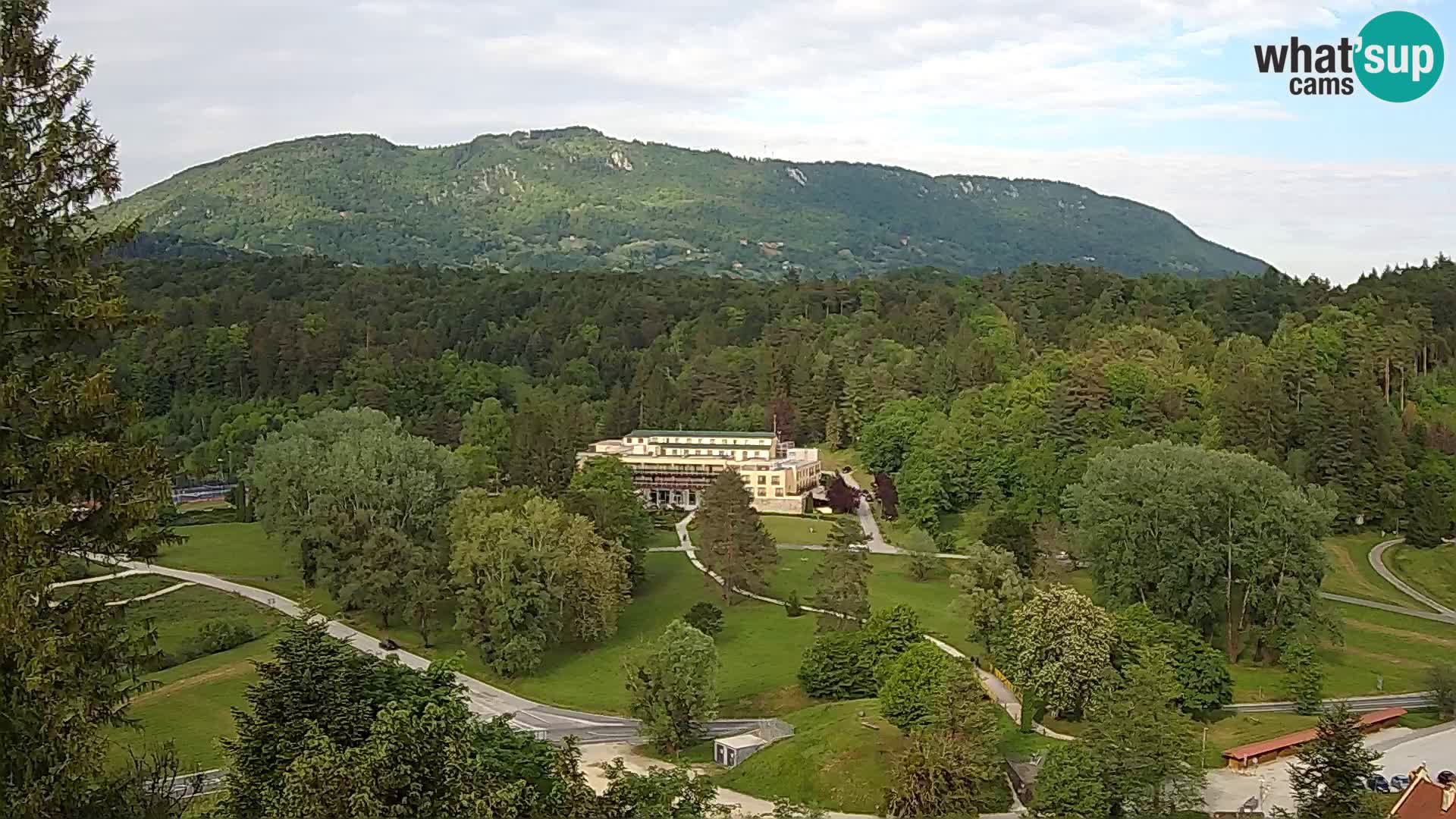 Trakošćan – view from castle