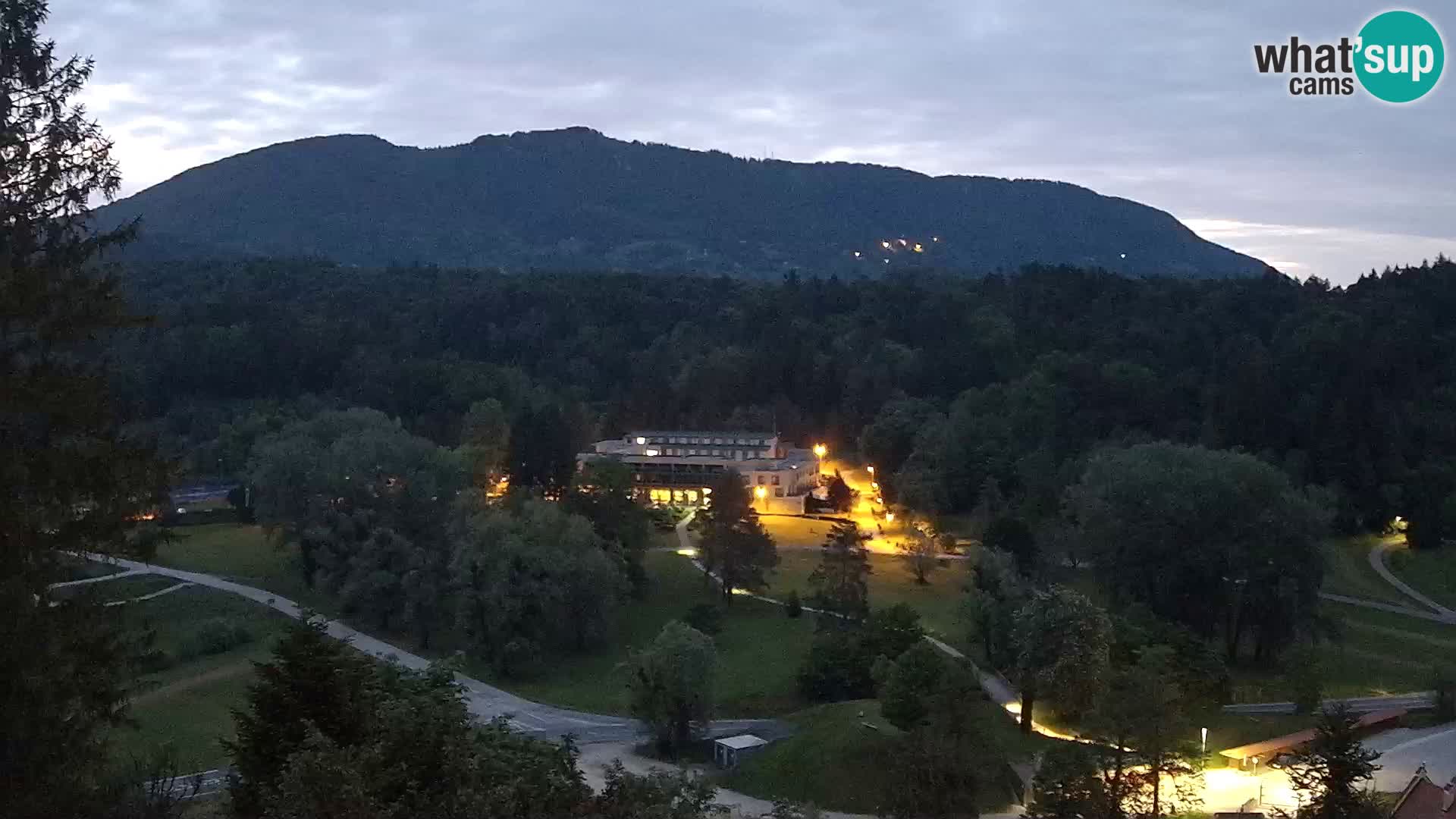 Trakošćan – Vista desde el castillo