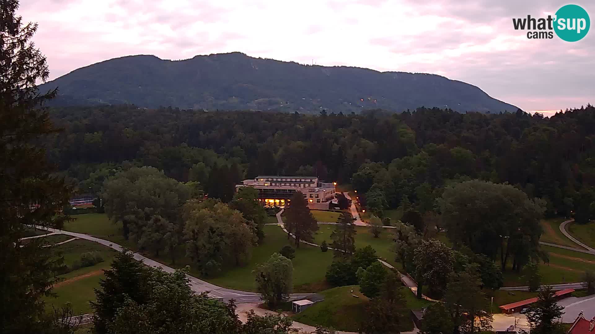Trakošćan – pogled z dvorca