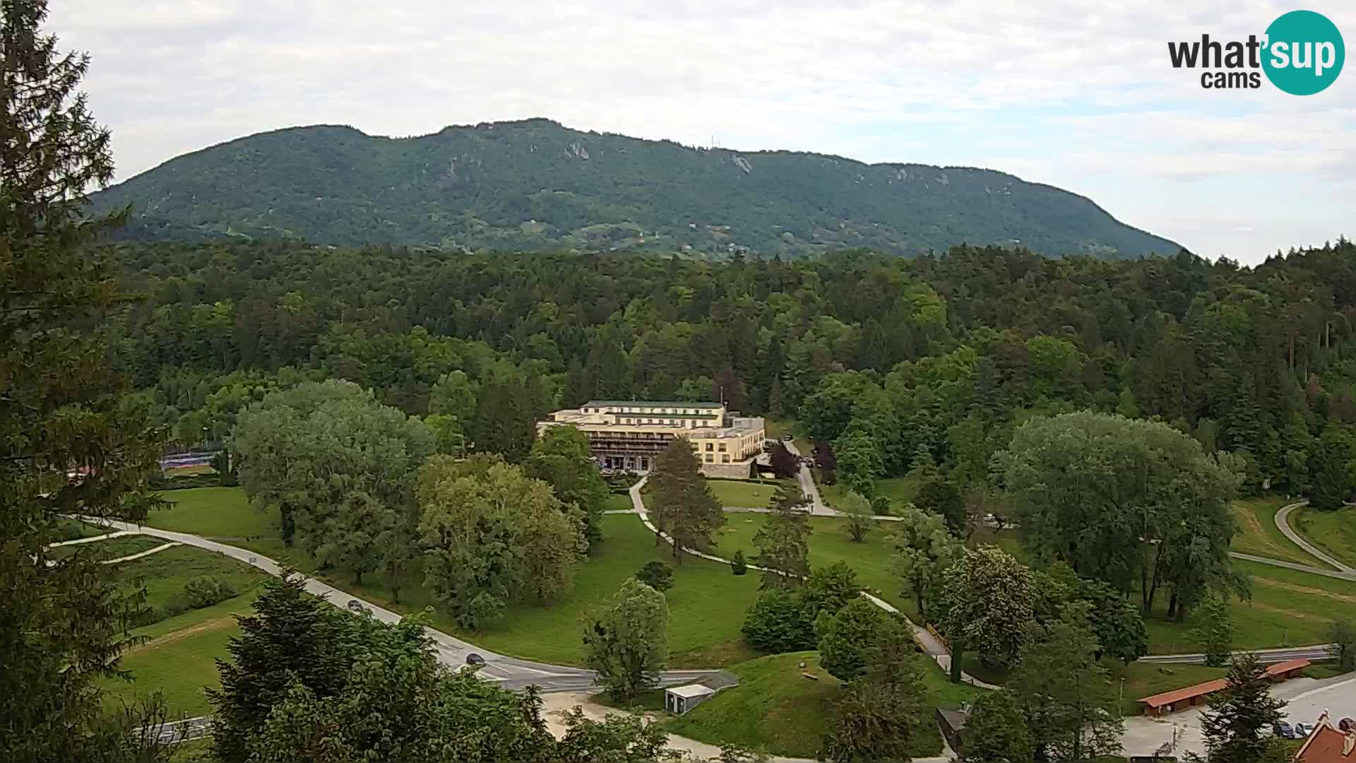 Trakošćan – pogled sa dvorca