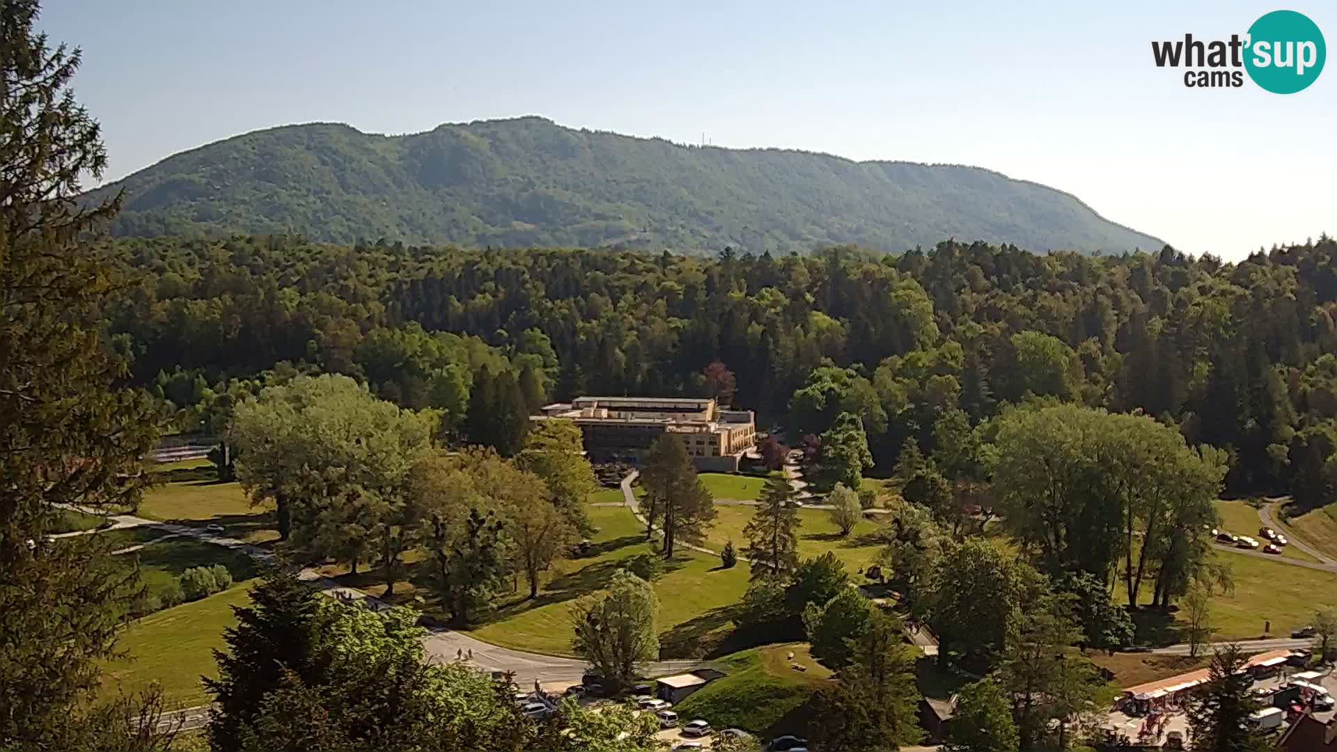 Trakošćan – view from castle
