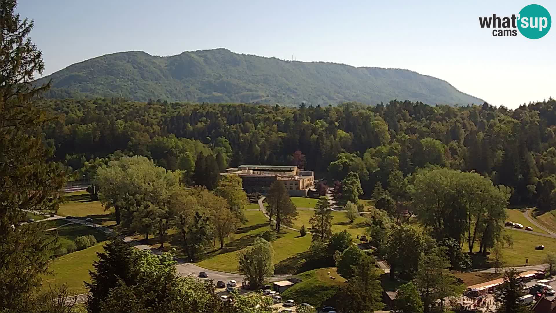 Trakošćan – pogled z dvorca