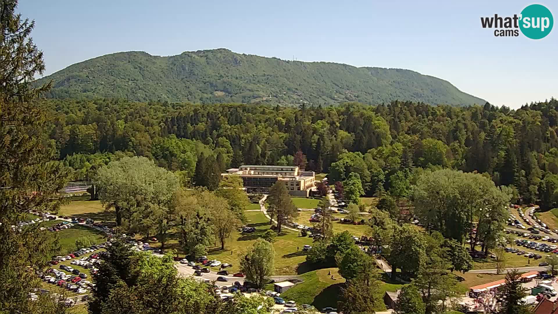 Trakošćan – Vista dal castello