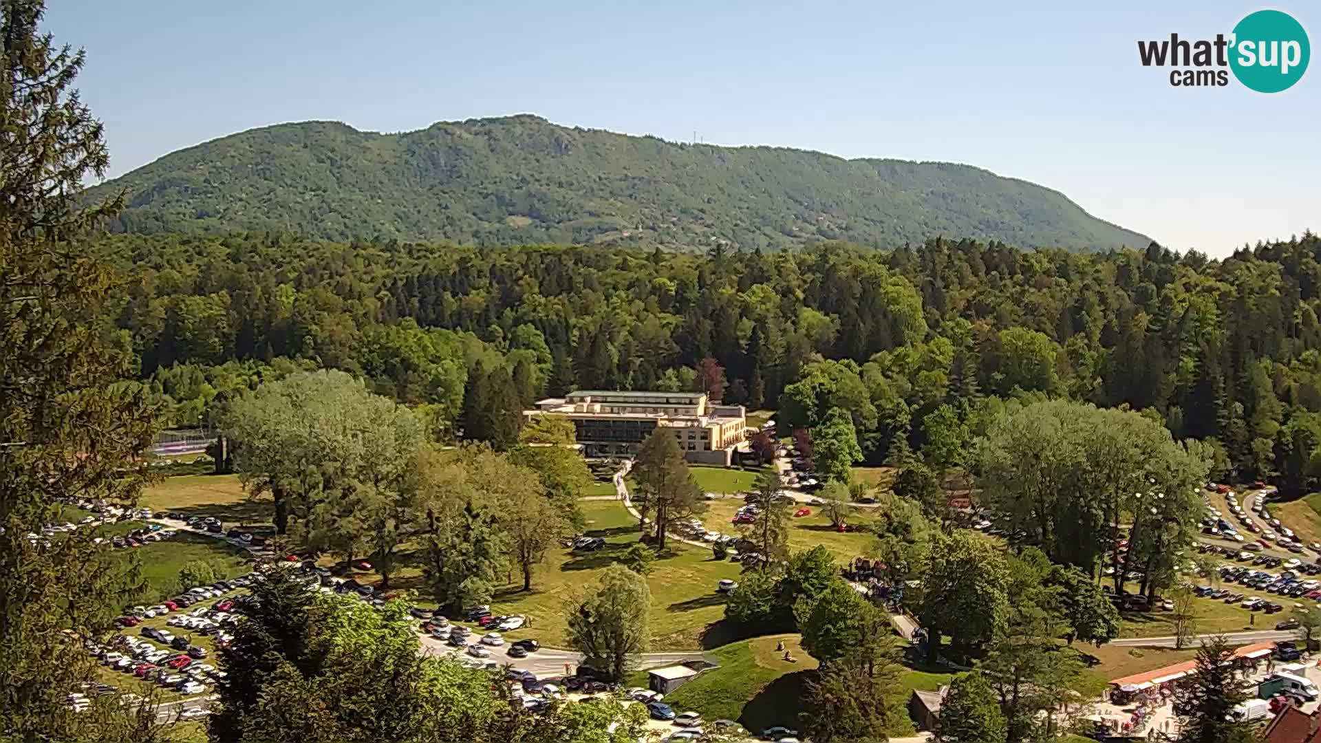 Trakošćan – view from castle