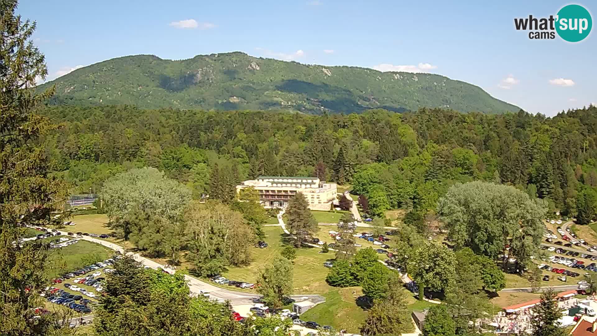 Trakošćan – view from castle