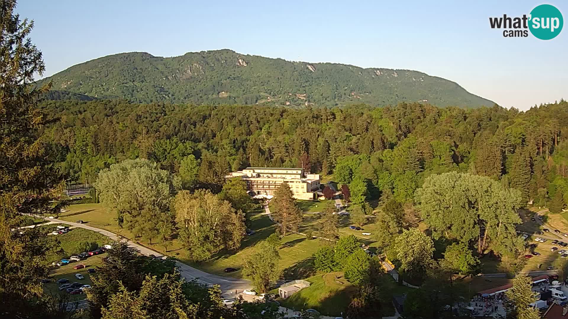 Trakošćan – Vista dal castello