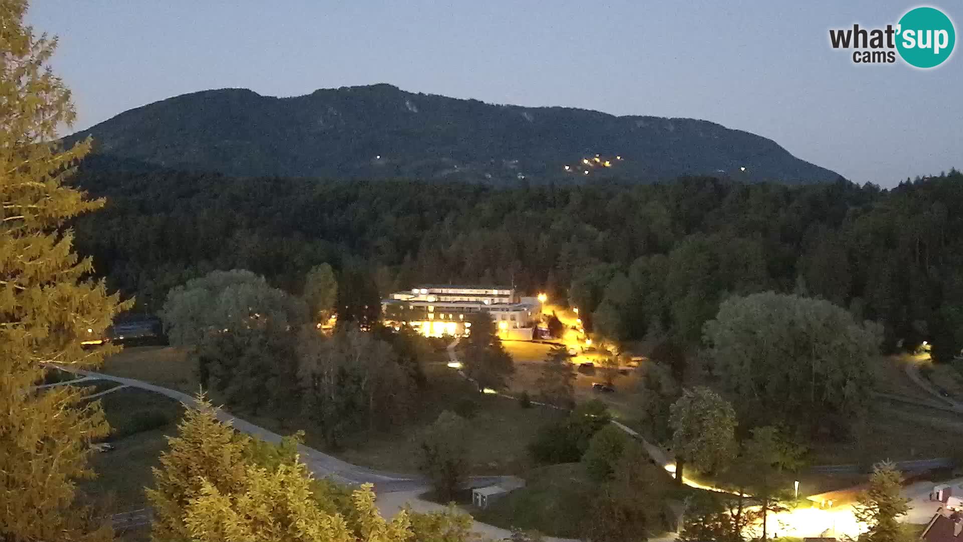 Trakošćan – Vista dal castello