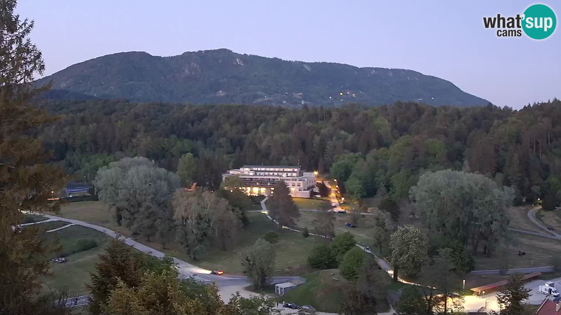 Trakošćan – view from castle