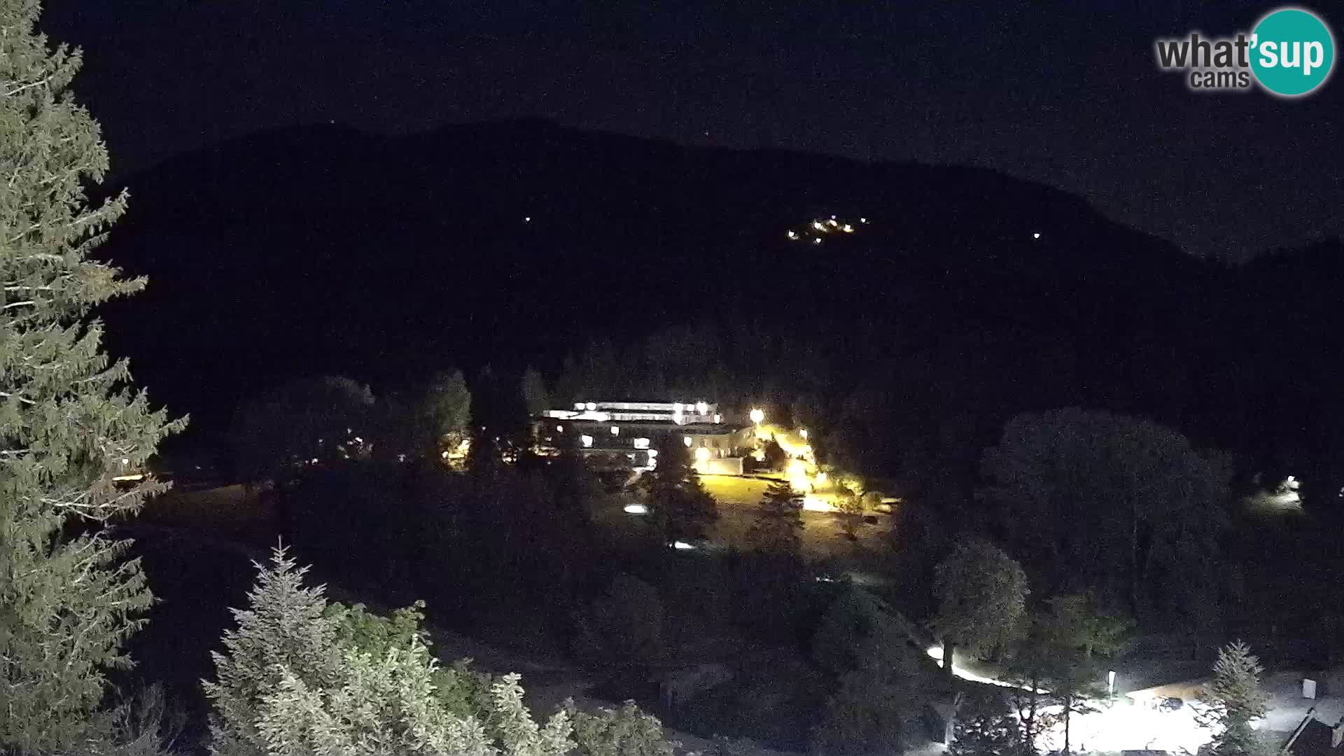 Trakošćan – Blick vom Schloss