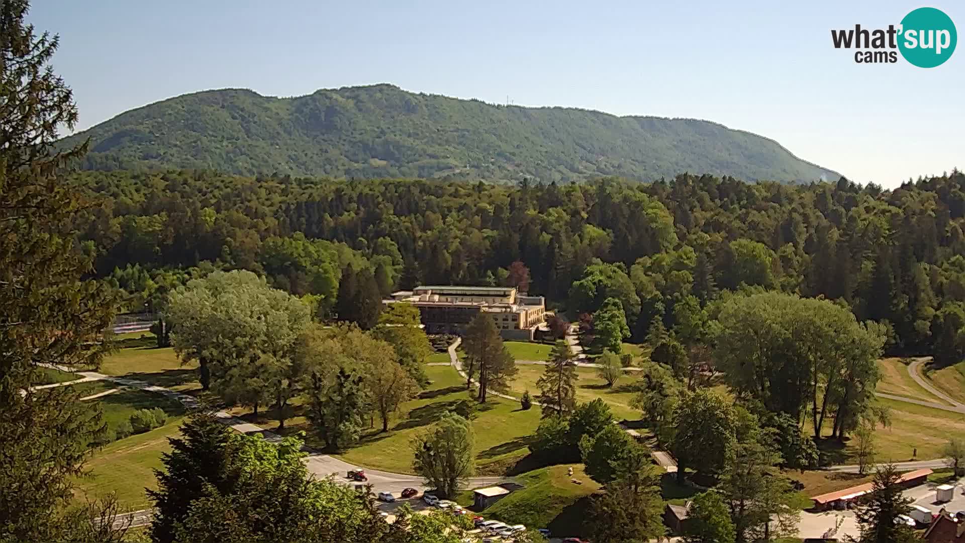 Trakošćan – Vista desde el castillo
