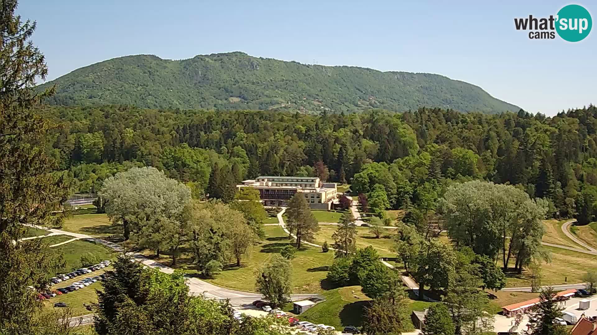Trakošćan – pogled sa dvorca